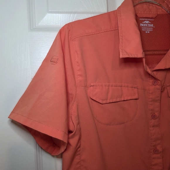 Pacific Trail Peach Woman's‎ Outdoor Top Sz M - Picture 2 of 9